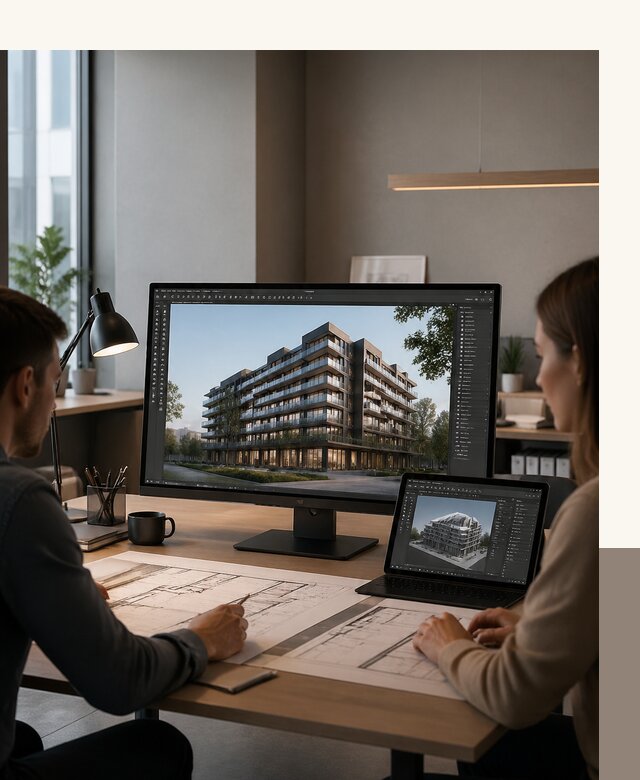 3D визуализация архитектуры и объектов строительства в Лянторе