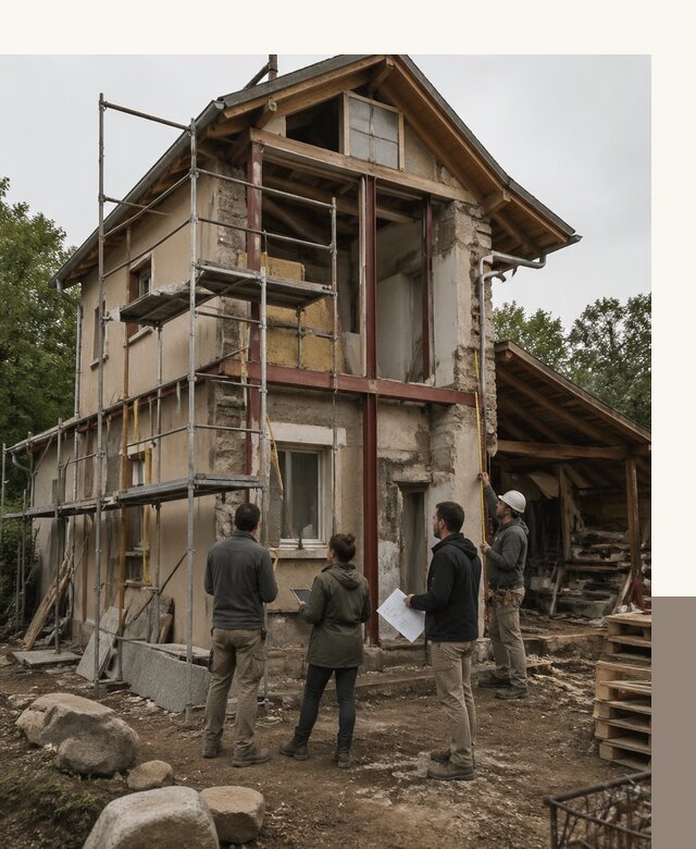 Реконструкция загородного дома под ключ в Лянторе от бюро